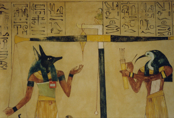 peinture murale egypte
