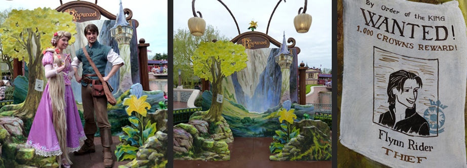 Peinture décor Spectacle Starmania